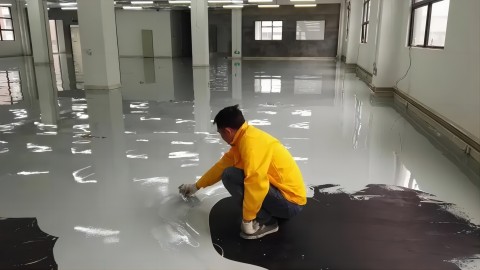 厦门防腐防静电地坪,防腐防静电自流平地坪